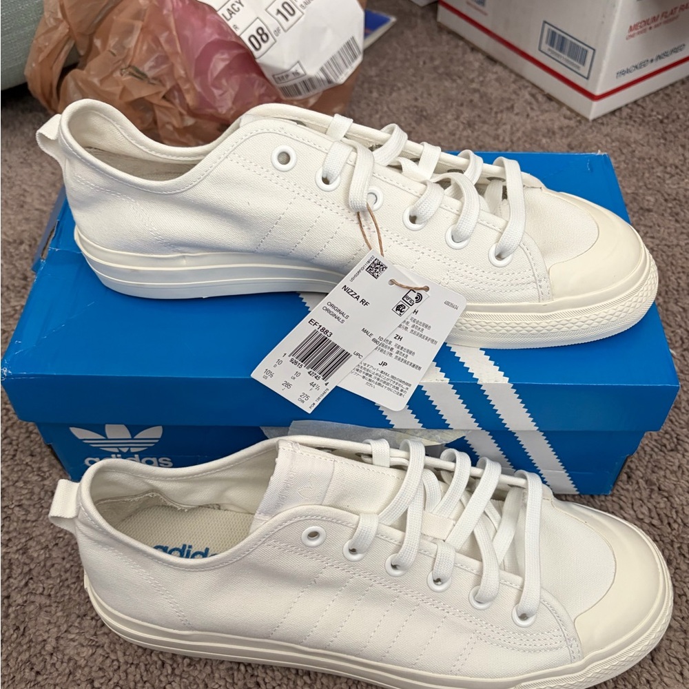 Adidas Nizza White Sneakers